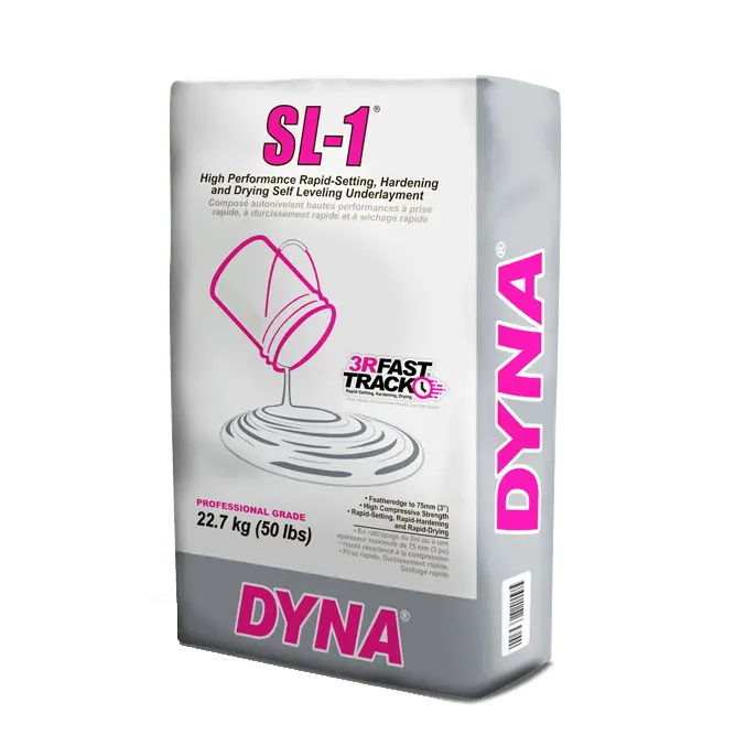 Dyna Sl-1 50 Lb Fast-Setting Self-Leveling Underlayment For Interior Floors 1
