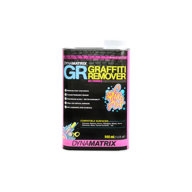 Dynamatrix-Gr Graffiti Remover Gel – 946 Ml, Non-Corrosive, Formulated For Masonry And Concrete 1