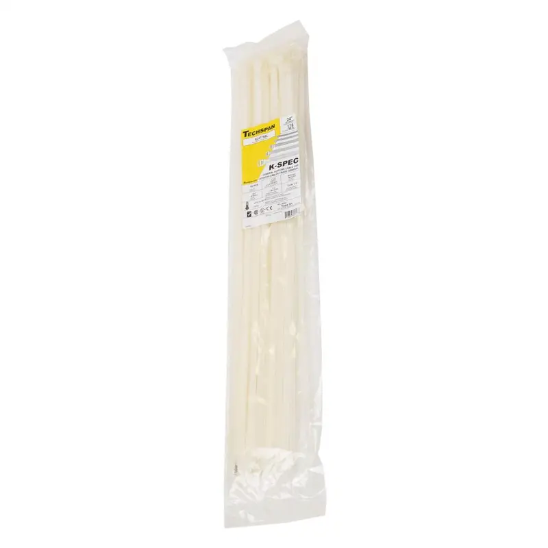 E241759L Heavy-Duty Cable Ties – 24", 175 Lb Rating (50-Pack) 1