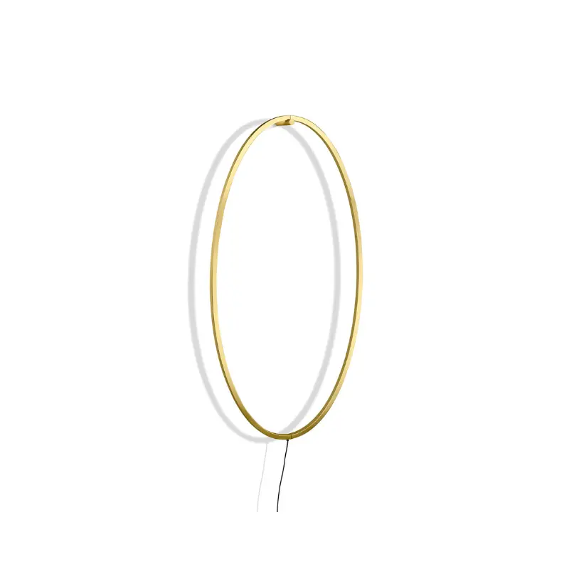 Ellisse Curved Wall Sconce With Soft Ambient Glow 2