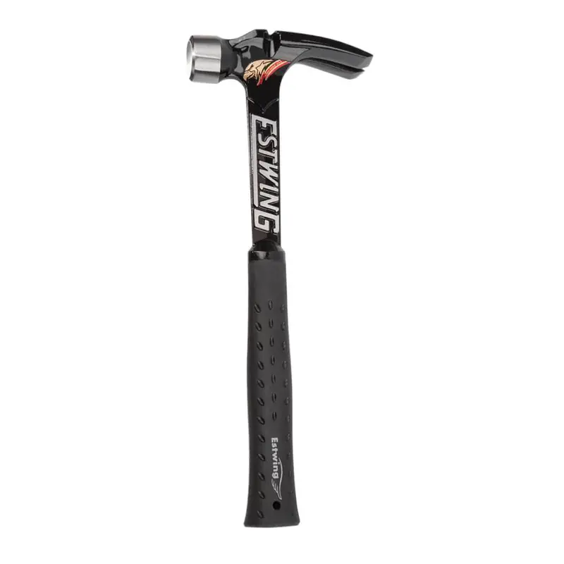 Estwing Eb-15S 15 Oz Ultra Series Black Forged Steel Framing Hammer – Smooth Face, 15.5" Length, Ultra Grip Handle 1
