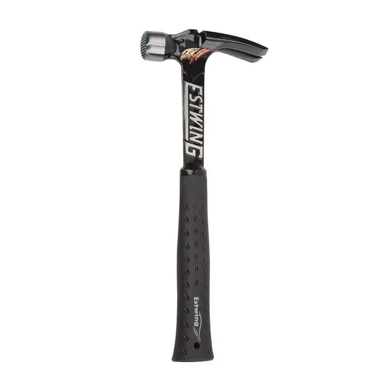 Estwing Eb-19Sm 19 Oz Ultra Series Black Framing Hammer – Milled Checkered Face, 15.5", Ultra Grip 1