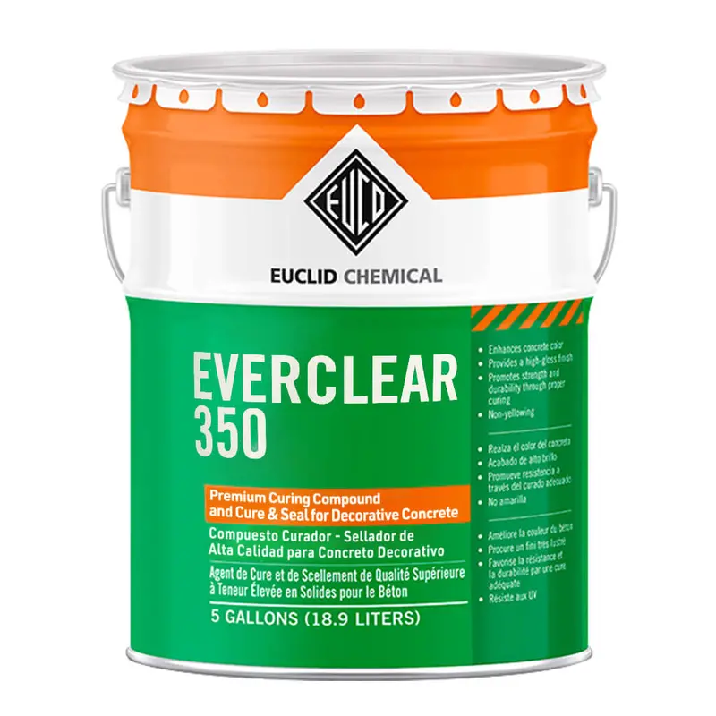 Euclid Everclear 350 Satin Sealer – 5 Gallon For Concrete & Pavers 1