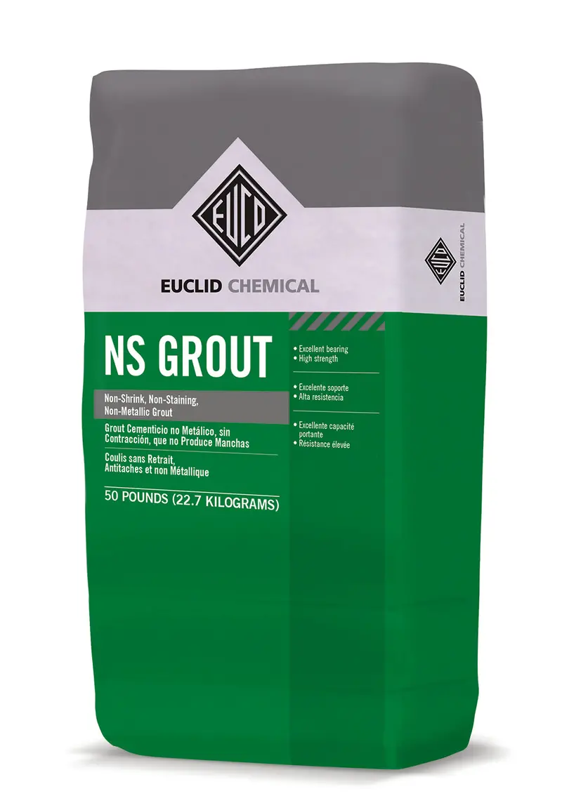 Euclid Non-Shrink Grout – 50 Lb. Precision-Fit Structural Grouting Compound 1