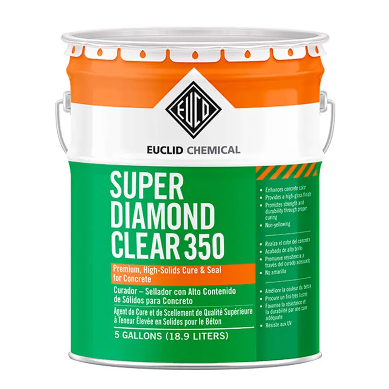 Euclid Super Diamond Clear 350 High-Gloss Sealer – 5 Gallon For Exterior Surfaces 1