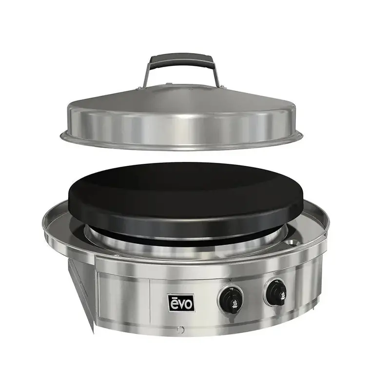 Evo Affinity 25G Built-In Flat Top Gas Grill 1