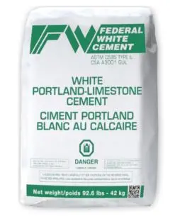 Federal White Portland Cement – 42 Kg Bag (Type I/Ii) 1