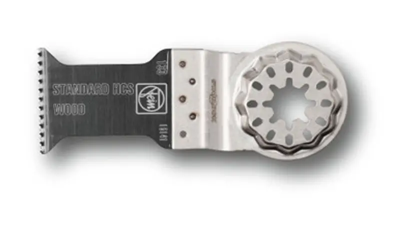 Fein Starlock E-Cut 1-3/8" X 2" Bi-Metal Wood Oscillating Saw Blade – 3-Pack 1