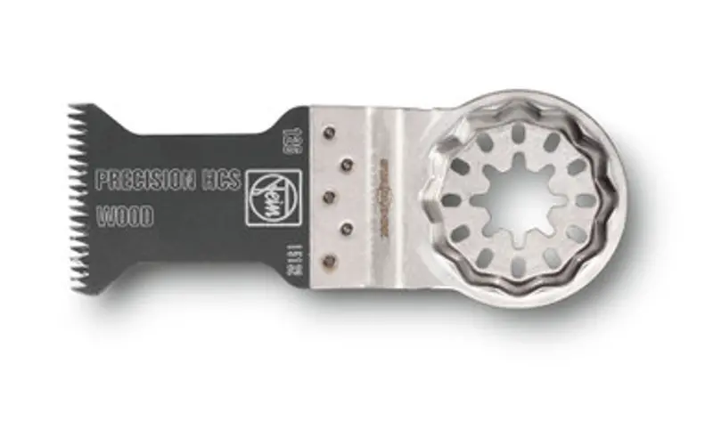 Fein Starlock E-Cut 1-3/8" X 2" Hcs Wood Oscillating Saw Blade – 3-Pack 1