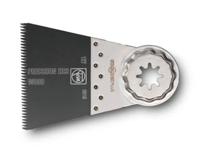 Fein Starlock Plus E-Cut 2-1/2" X 2" Hcs Wood Oscillating Saw Blade – 3-Pack 1