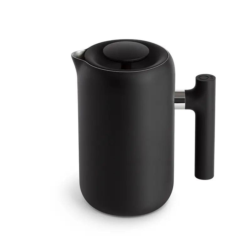 Fellow Clara French Press Coffee Maker – Stainless Steel & Borosilicate Glass 1