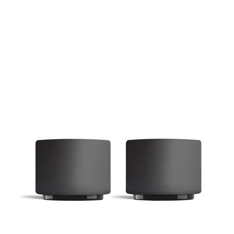 Fellow Monty Milk Art Cup – Matte Black 12 Oz Pouring Vessel 1