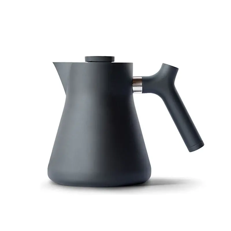 Fellow Raven Stovetop Gooseneck Kettle With Built-In Tea Steeper 1