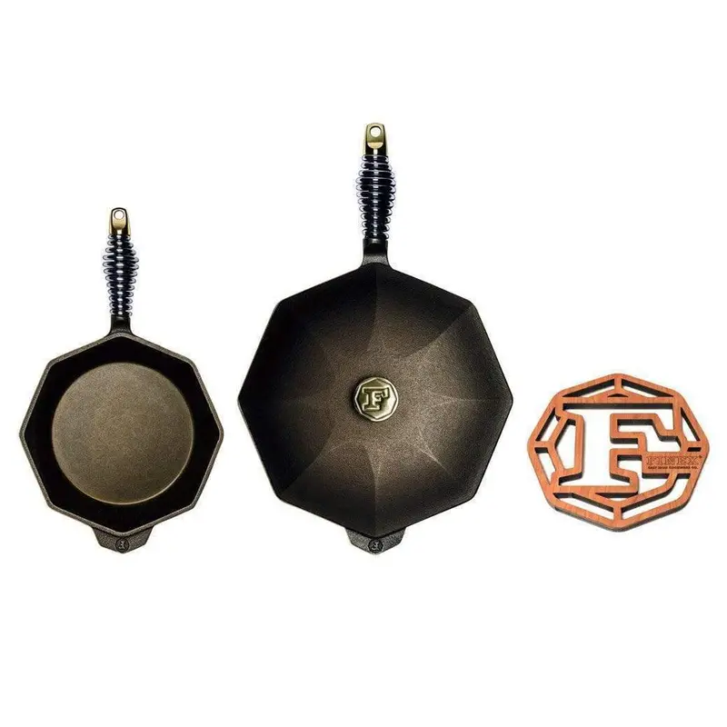 Finex 4-Piece Classic Cast Iron Family Starter Kit 1