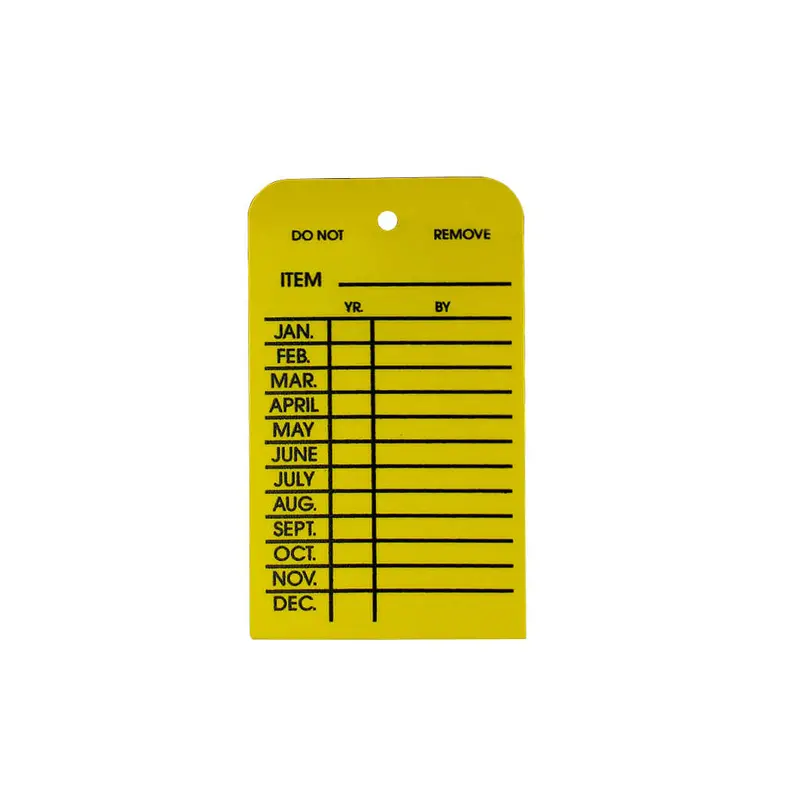 Flame-Tamer 052047 Plastic Fire Extinguisher Inspection Tags – Pack Of 10 1