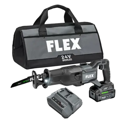 Flex Fx2271-1C Reciprocating Saw Kit – 24V Brushless With Battery & Charger 1