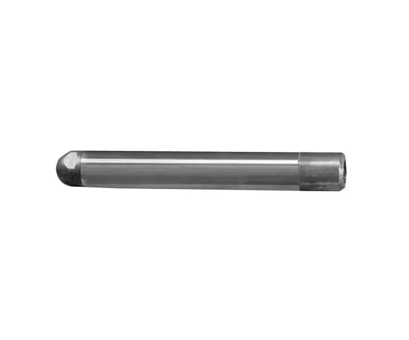 Fox 1-3/4" × 13" Steel Concrete Vibrator Head For High-Density Applications 1