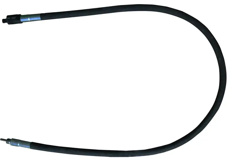 Fox 20-Foot Flexible Concrete Vibrator Shaft With Rapid-Connect Coupling System 1