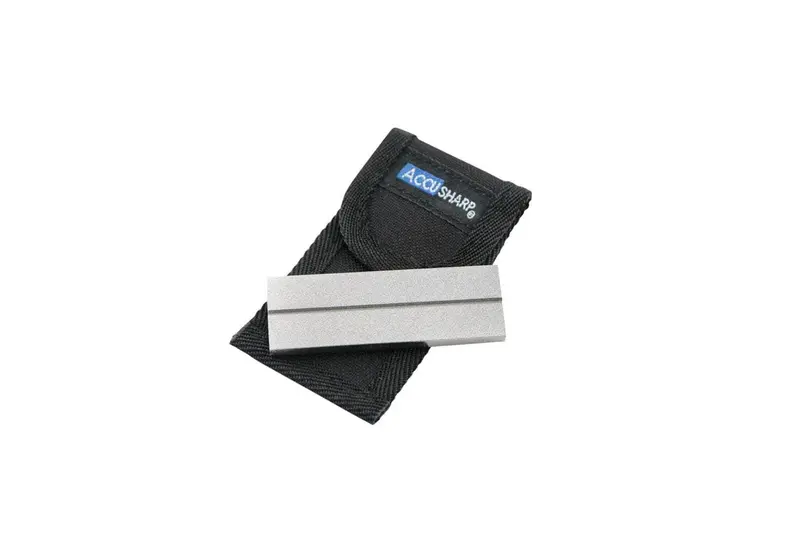 Fpi 027C Accusharp 3-Inch Diamond Pocket Stone With Protective Pouch 1