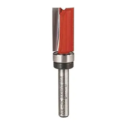 Freud 50-102 Flush Trim Router Bit – 1/2" X 1" Cutting Diameter, 1/4" Shank, Top Bearing For Wood 1