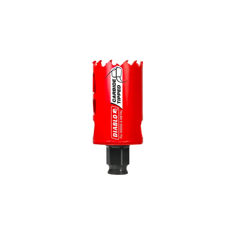 Freud Diablo Dhs1625Ct Carbide-Tipped Hole Saw – 1-5/8" × 2-3/8", Mandrel Mount 1
