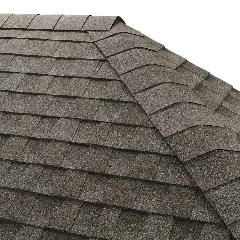 Gaf Seal-A-Ridge Pewter Grey Hip And Ridge Cap – 25 Linear Feet/Bundle 1
