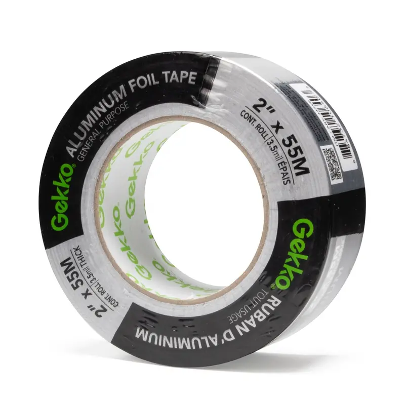 Gekko 2-Inch Aluminum Foil Tape – 55-Meter Roll 1