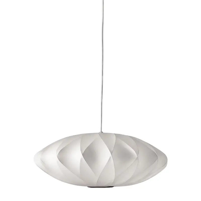 George Nelson Saucer Crisscross Pendant 1