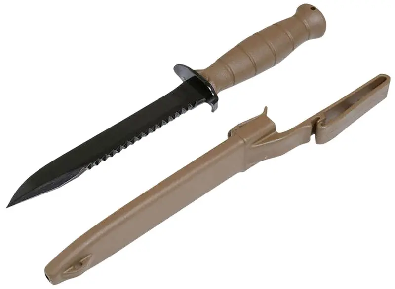 Glk Field Knife With Saw – Retractable Blade & Retail Packaging 1