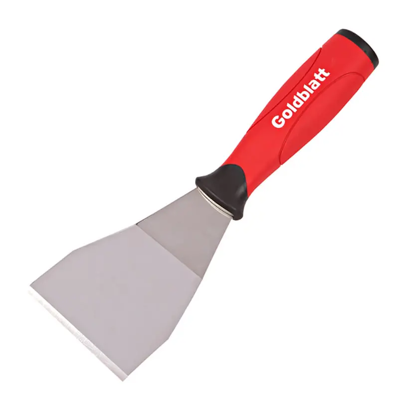 Goldblatt 3-Inch Extra-Large Angled Stainless Steel Scraper 1