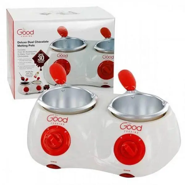 Good Cooking Deluxe Dual Chocolate Melting Pot Set 1