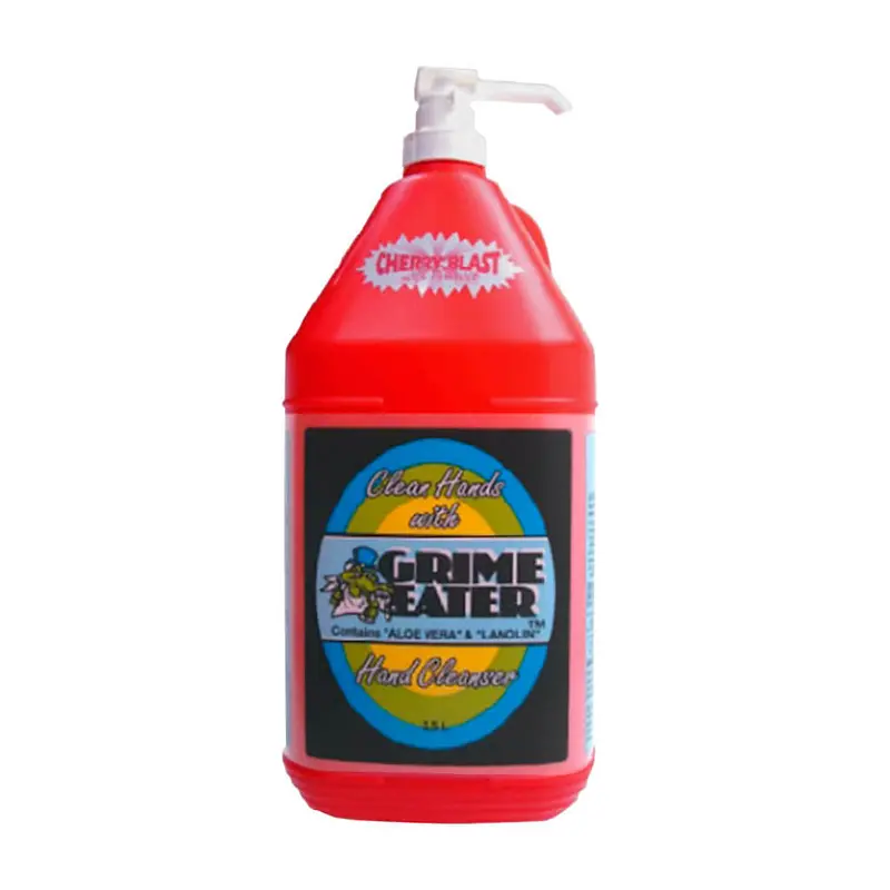 Grime Eater Cherry Blast Hand Cleanser – 3.5-Litre Pumice-Based Formula With Aloe Vera & Lanolin 1