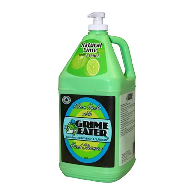 Grime Eater Natural Lime Hand Cleanser – 3.5-Litre Aloe Vera & Lanolin Pumice Blend 1