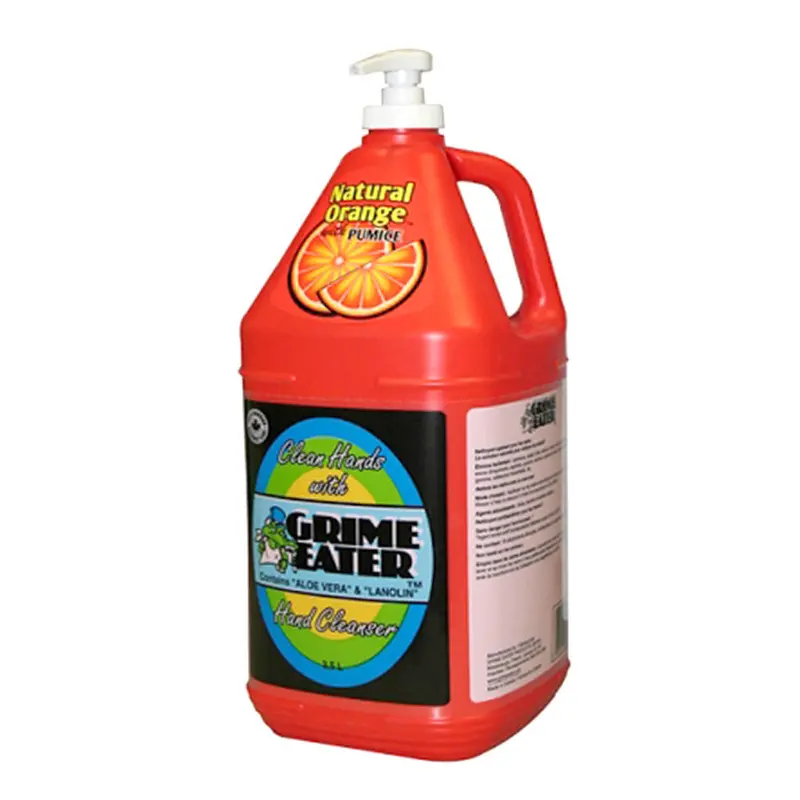 Grime Eater Natural Orange Hand Cleanser – 3.5-Litre Lanolin & Aloe Vera Enriched Pumice Formula 1