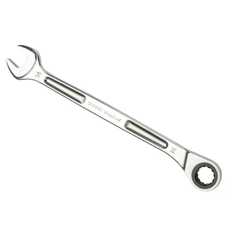 Groz 14Mm Extra-Long Non-Reversible Ratcheting Wrench 1