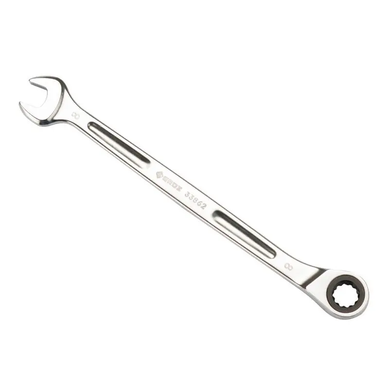 Groz 8Mm Extra-Long Non-Reversible Ratcheting Combination Wrench 1