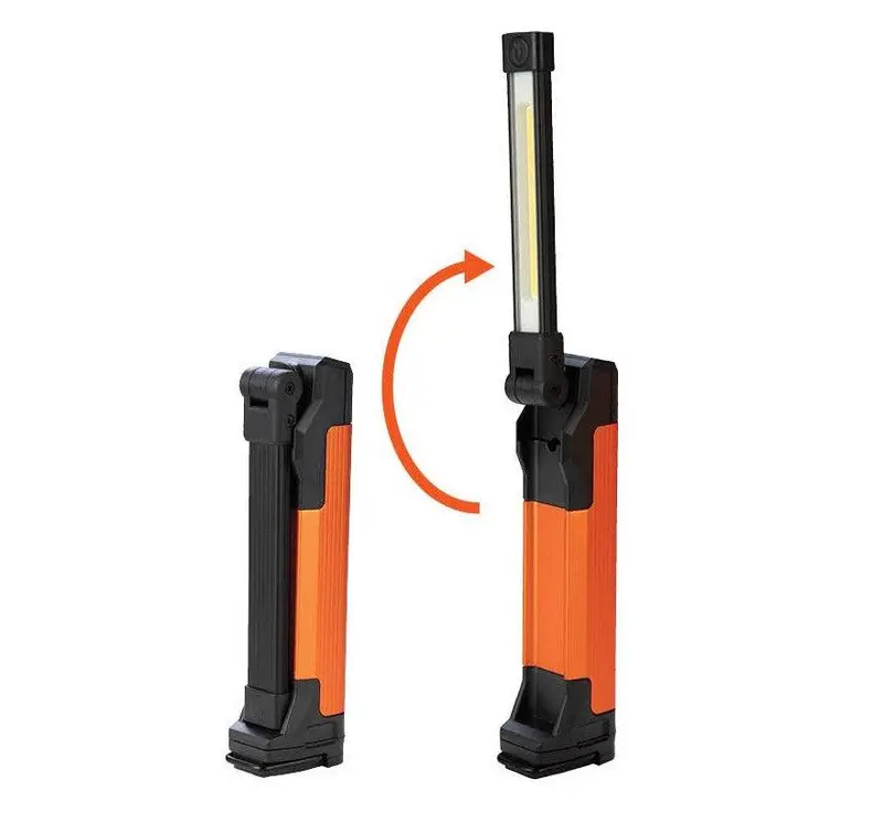 Groz Slim 400-Lumen Fast-Charge Rechargeable Work Light — Compact Design 1