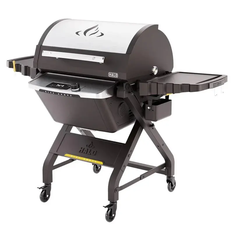 Halo Prime1100 Pellet Grill – Large-Capacity Outdoor Smoker And Grill 1