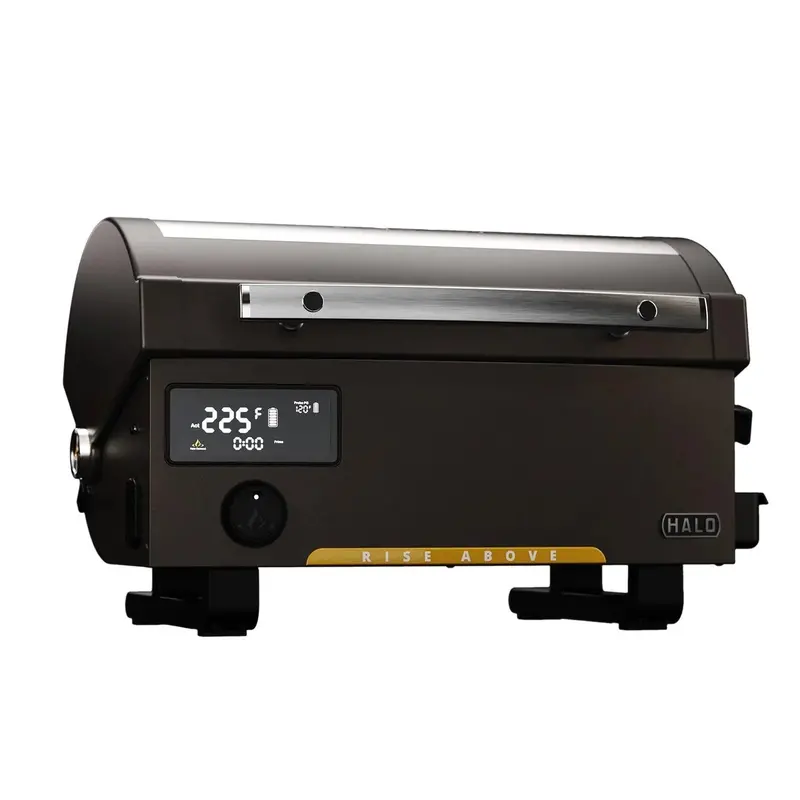 Halo Prime300 Countertop Pellet Grill – Indoor/Outdoor Portable Smoker 1