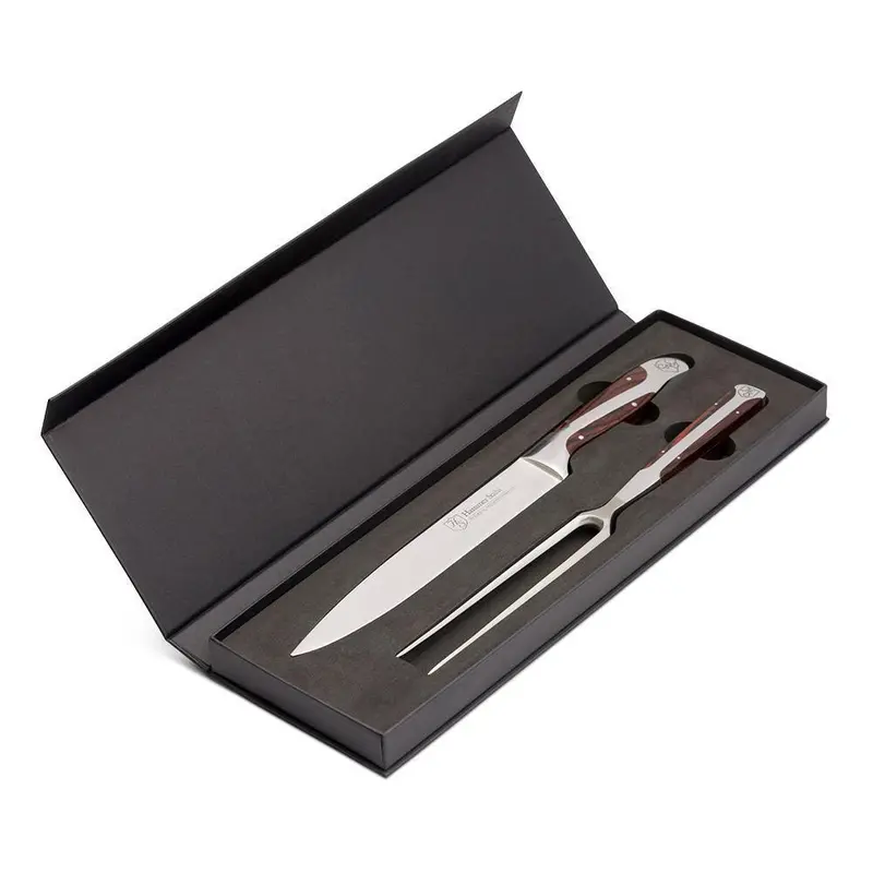 Hammer Stahl Bbq Carving Set With Fork 1