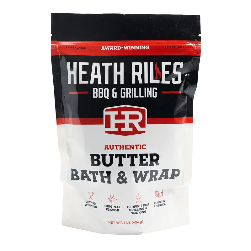 Heath Riles Butter Bath & Wrap For Meat Smoking 1