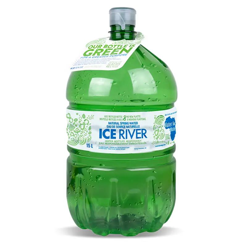 Ice River Natural Spring Drinking Water — 15-Litre Bpa-Free Container 1