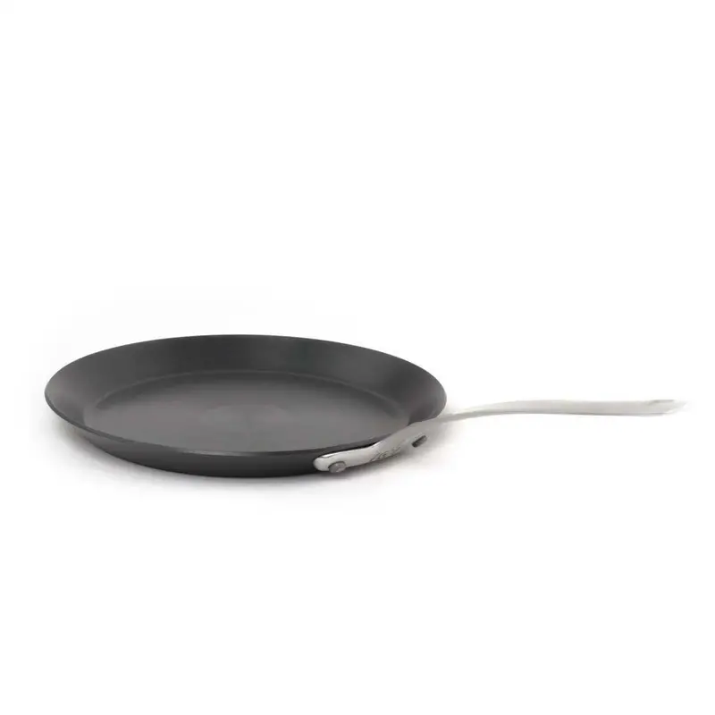Icon 9.5-Inch Crepe And Steak Pan – Tri-Ply Stainless Construction 1