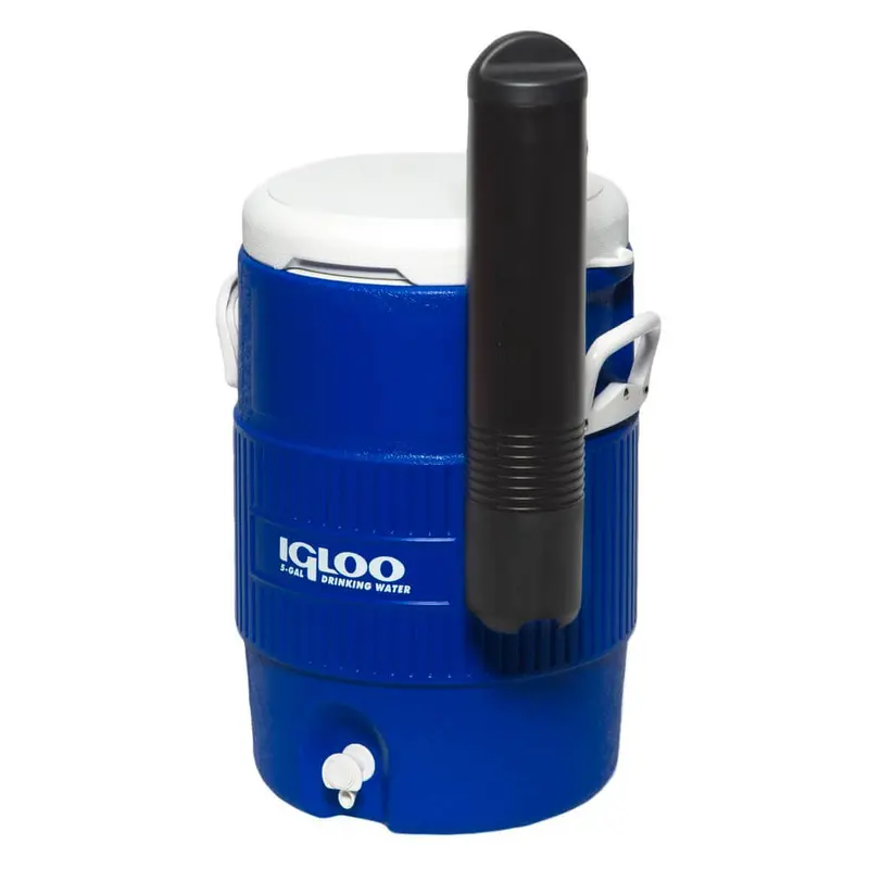 Igloo 5-Gallon Portable Cooler With Seat-Top Lid And Built-In Cup Dispenser 1