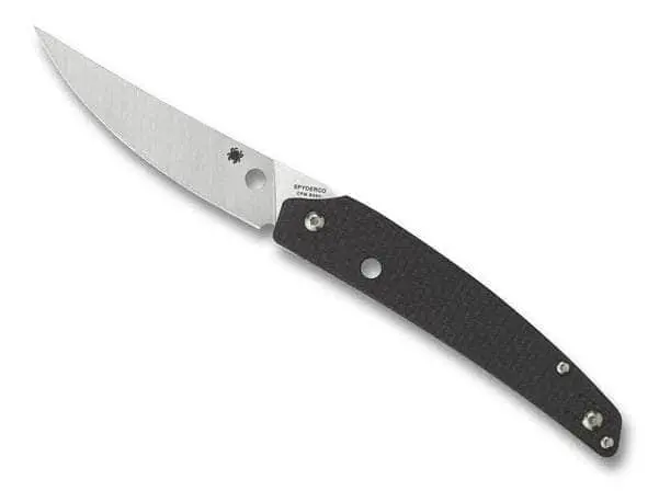 Ikuchi Fixed Blade – Plain Edge Cpms30V Steel With Carbon Fiber Handle 1