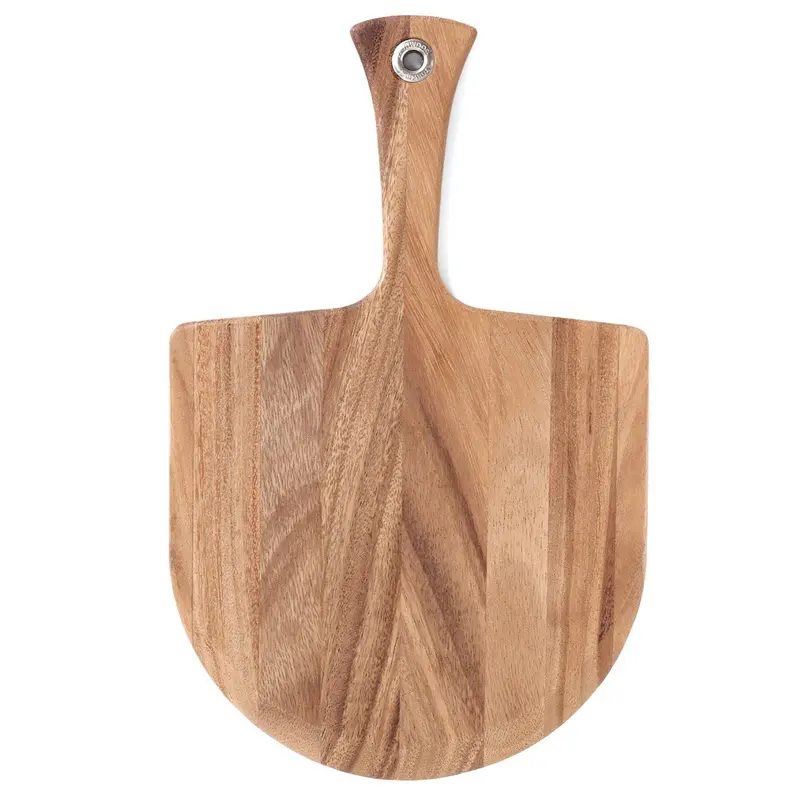 Ironwood Acacia Napoli Pizza Peel: Wide, Smooth-Edge Wooden Pizza Shovel 1