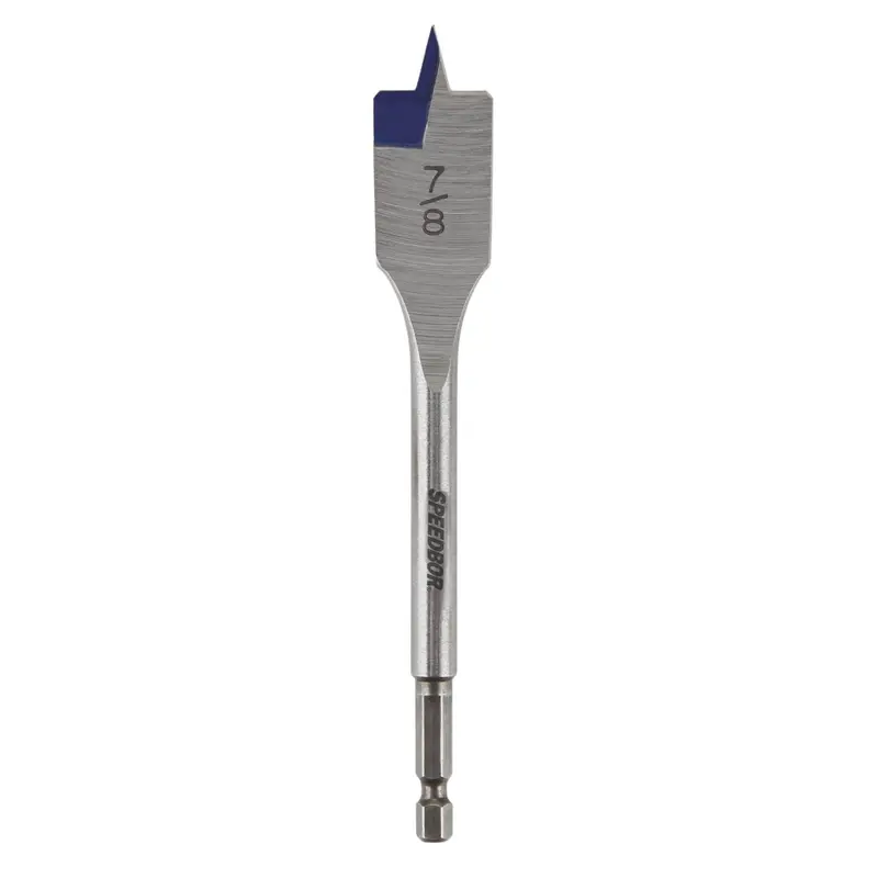 Irwin Speedbor Blue Groove Spade Bit — 7/8" Diameter × 6" Standard Length 1