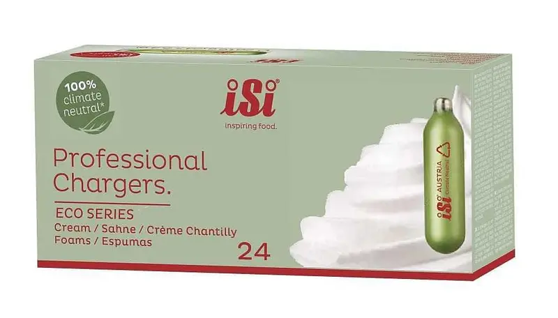 Isi Cream Chargers – 24-Count Nitrous Oxide (N2O) Cartridges 1