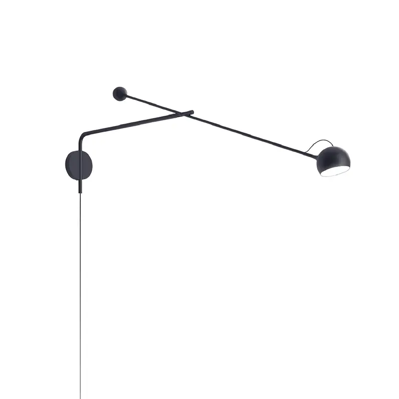Ixa Plug-In Arm Wall Sconce 1