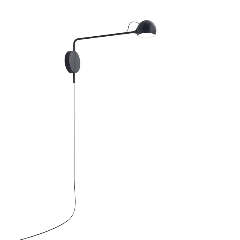 Ixa Reading-Focused Plug-In Wall Sconce 1